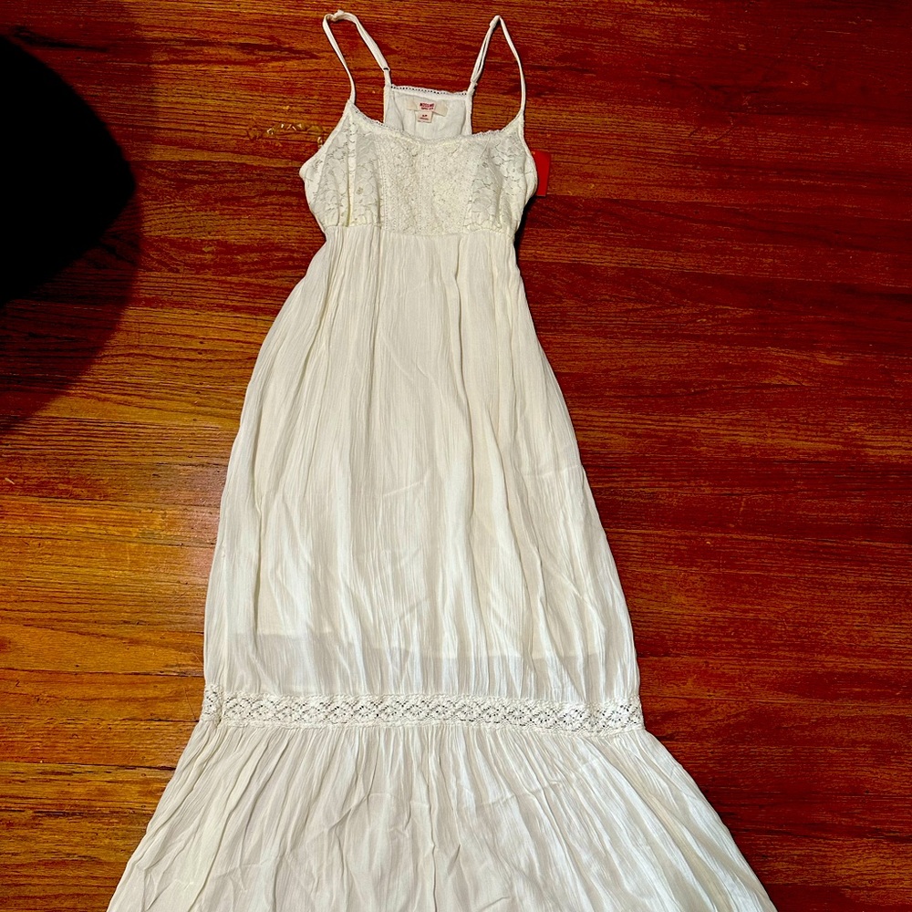Mossimo Cream Maxi Dress *New With Tags*